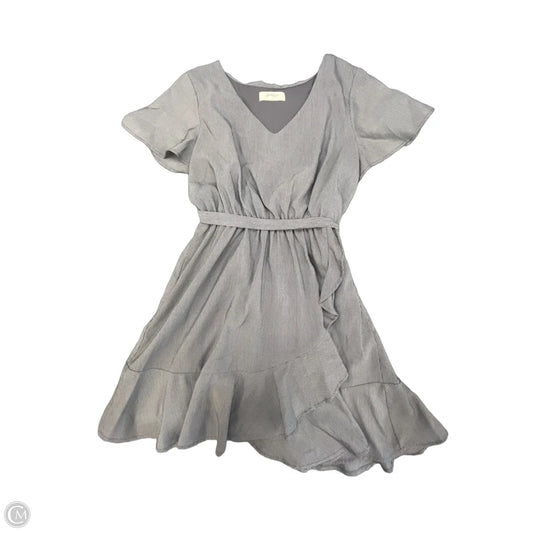 Dress Casual Short By A Beautiful Soul In Striped Pattern, Size: 1x