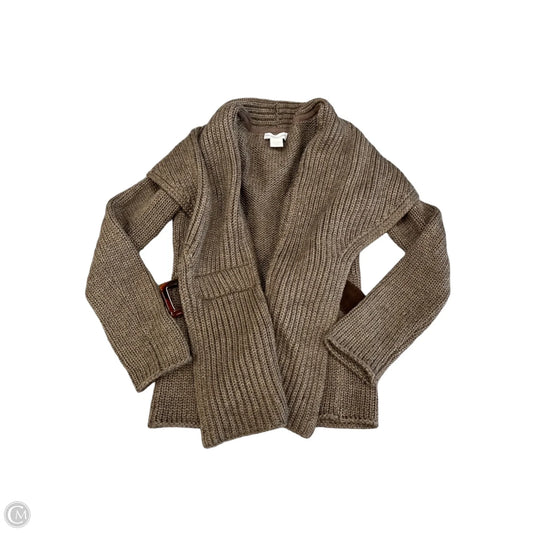 Sweater Cardigan By Soft Surroundings In Taupe, Size: Xs