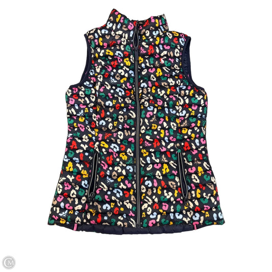 Vest Puffer & Quilted By Joules In Multi-colored, Size: Xs