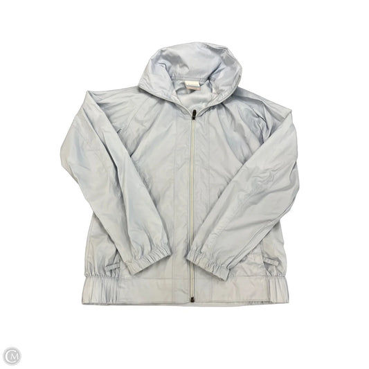 Jacket Windbreaker By Columbia In Blue, Size: Xs