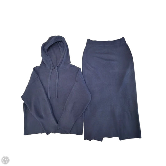 Skirt Set 2pc By A New Day In Blue, Size: M