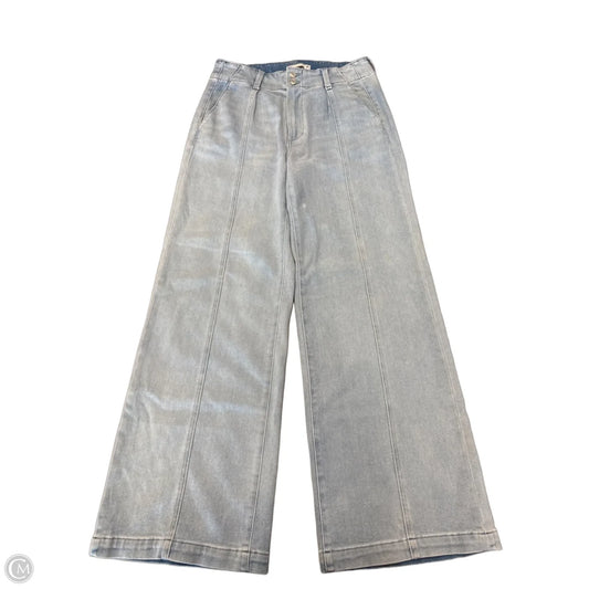 Jeans Wide Leg By Paige In Blue Denim, Size: 6