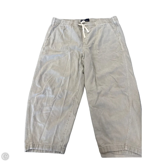Pants Wide Leg By Gap In Grey Denim, Size: Xxl