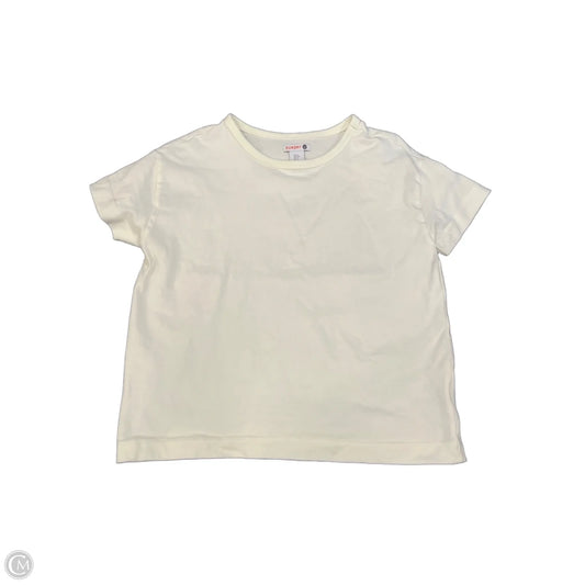Top Short Sleeve By Sundry In White, Size: S