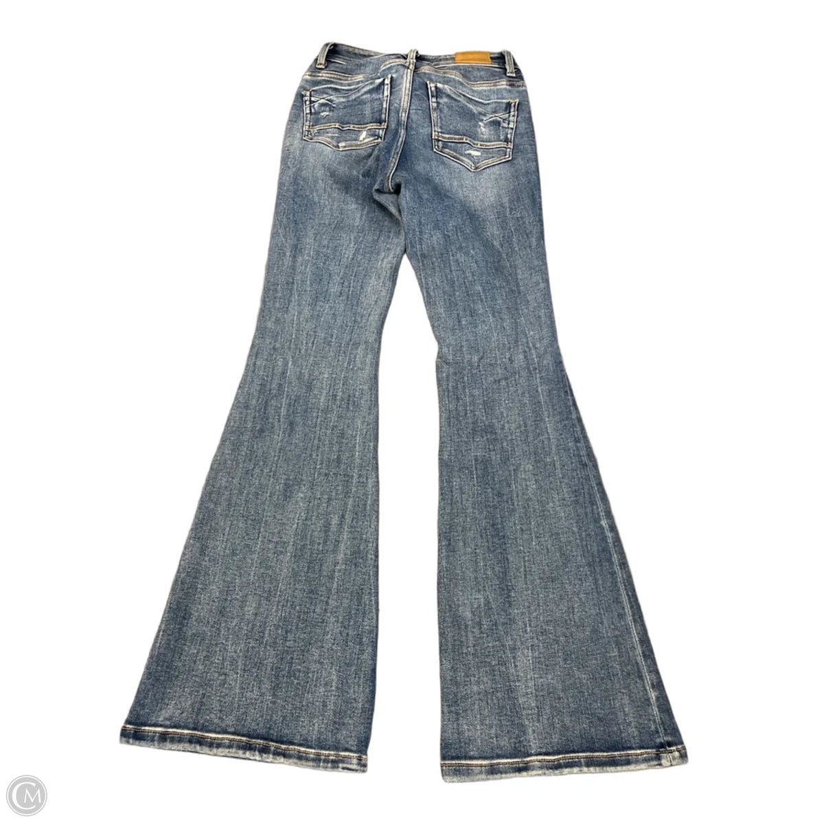 Jeans Flared By Bke In Blue Denim, Size: 0
