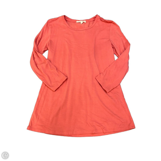 Top 3/4 Sleeve Designer By Johnny Was In Orange, Size: S