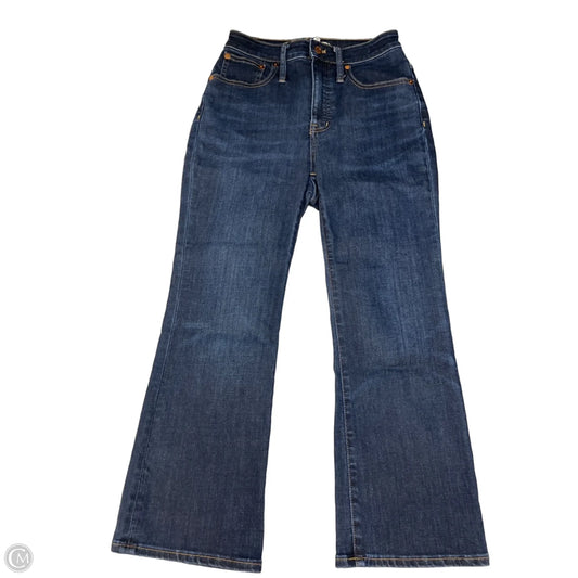 Jeans Flared By Madewell In Blue Denim, Size: 0