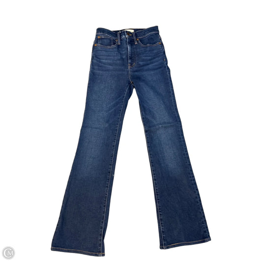 Jeans Cropped By Madewell In Black Denim, Size: 2