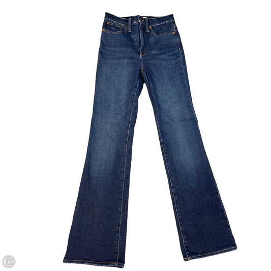 Jeans Skinny By Madewell In Blue Denim, Size: 0
