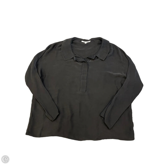 Top Long Sleeve Designer By Milly In Black, Size: M