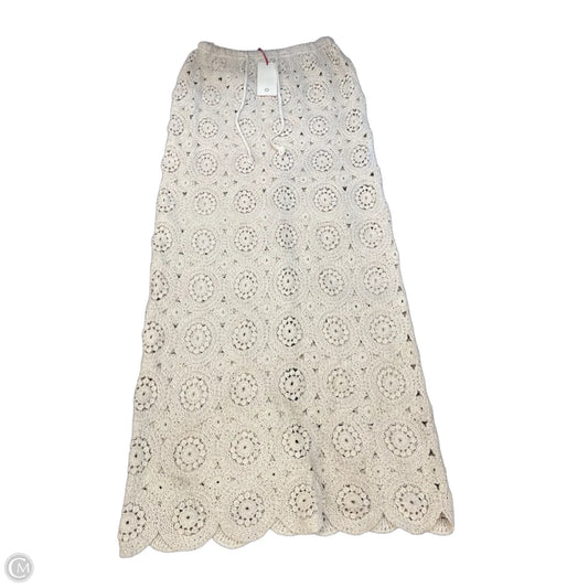 Skirt Maxi By Solitaire In Cream, Size: M