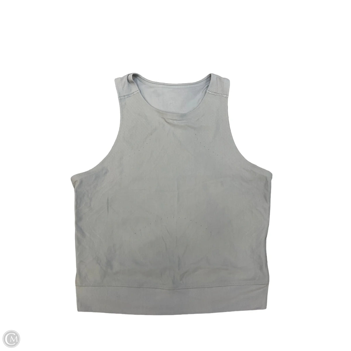 Athletic Tank Top By Lululemon In Grey, Size: M