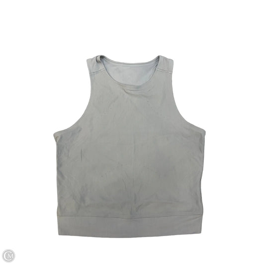 Athletic Tank Top By Lululemon In Grey, Size: M