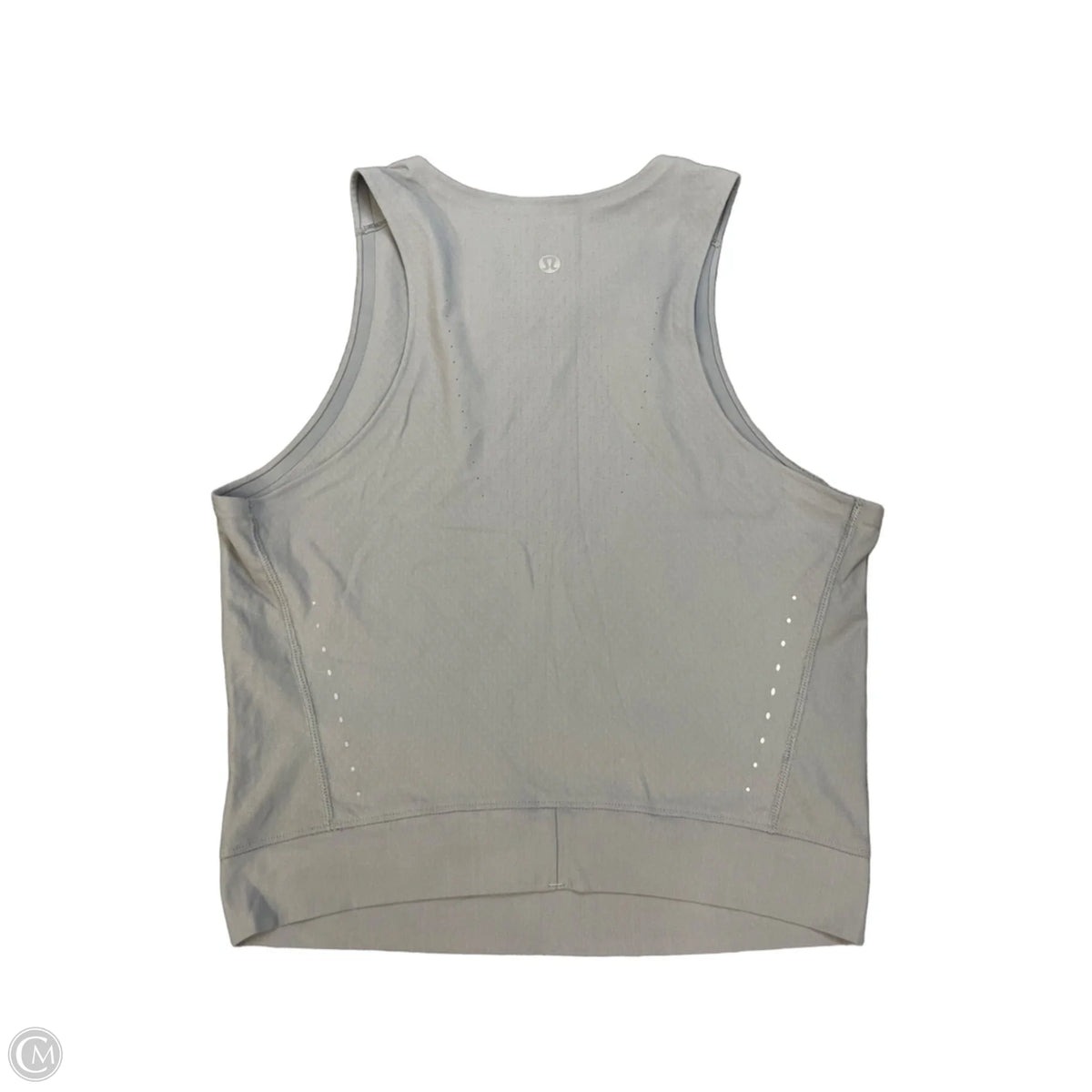 Athletic Tank Top By Lululemon In Grey, Size: M