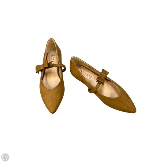 Shoes Flats By Journee In Brown, Size: 9