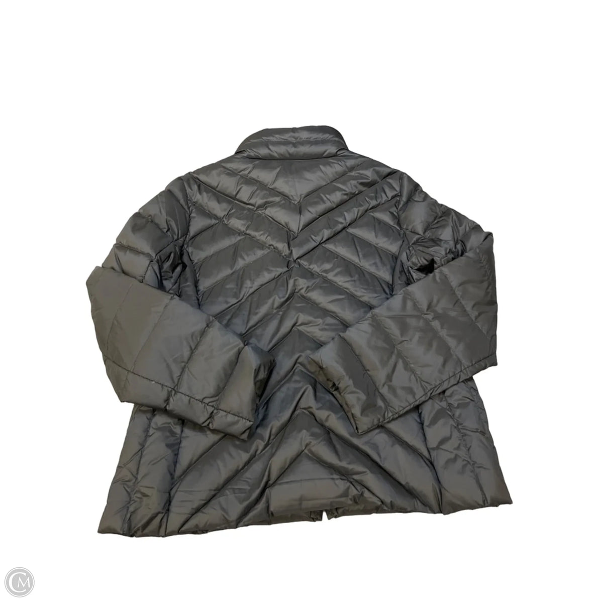 Jacket Puffer & Quilted By Talbots In Black, Size: L