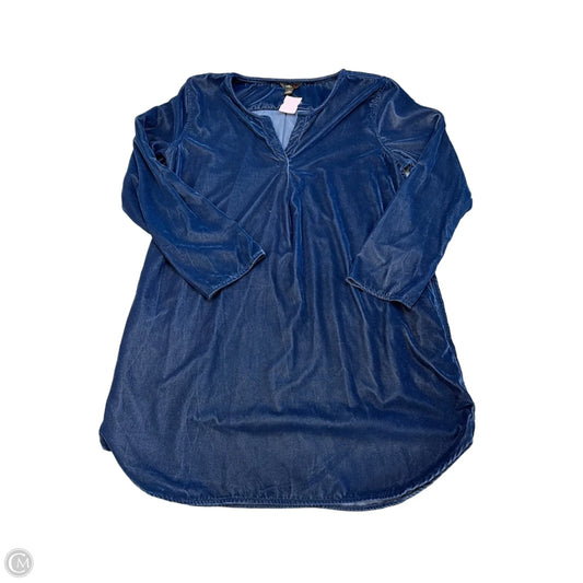 Dress Party Short By Intro In Blue, Size: L