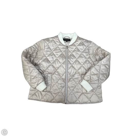 Coat Puffer & Quilted By Marc New York In Gold, Size: Xl