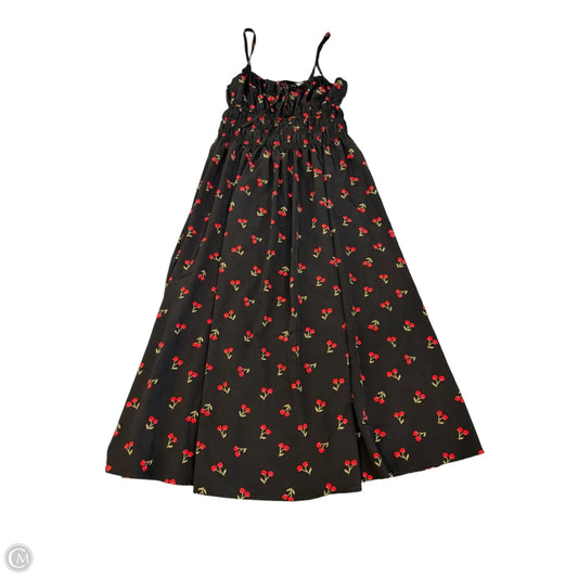 Dress Casual Short By Hesperus In Black & Red, Size: S