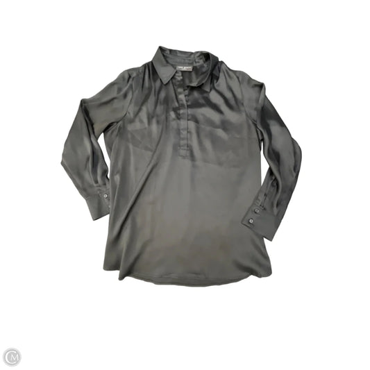 Blouse Long Sleeve By Lane Bryant In Black, Size: Xl