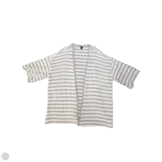 Cardigan By Torrid In Striped Pattern, Size: Xl