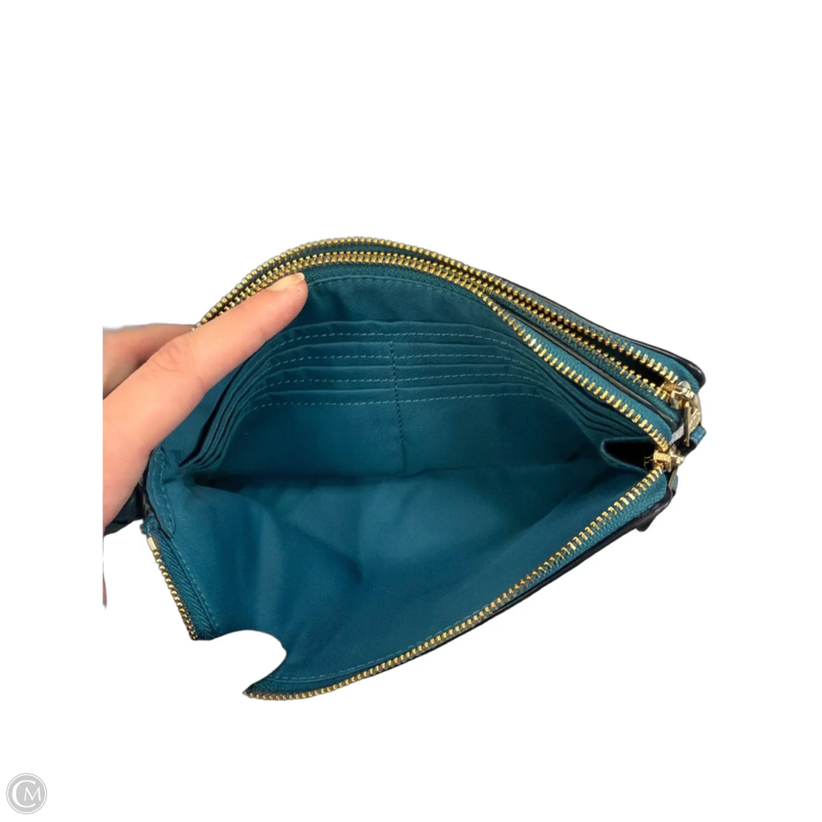 Wristlet Designer By Coach, Size: Medium