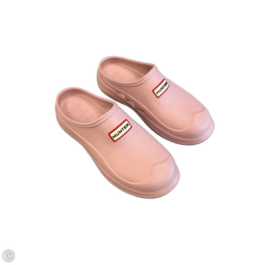 Shoes Designer By Hunter In Pink, Size: 8