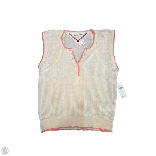 Top Sleeveless By Pilcro In Pink & Tan, Size: Xl