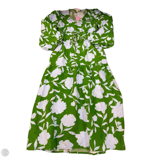 Dress Designer By Kate Spade In Blue & Green, Size: Xxs
