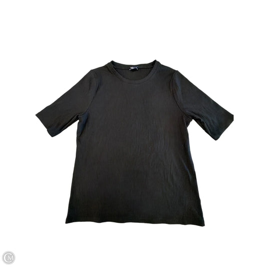 Top Short Sleeve By Splendid In Black, Size: Xl