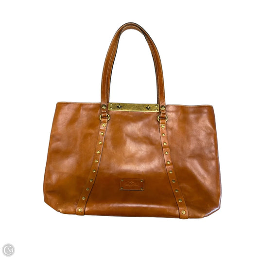 Tote Designer By Patricia Nash, Size: Large