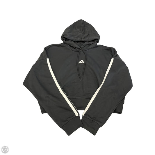 Sweatshirt Hoodie By Adidas In Black, Size: Xl