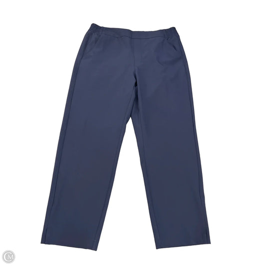 Athletic Pants By Tek Gear In Navy, Size: L