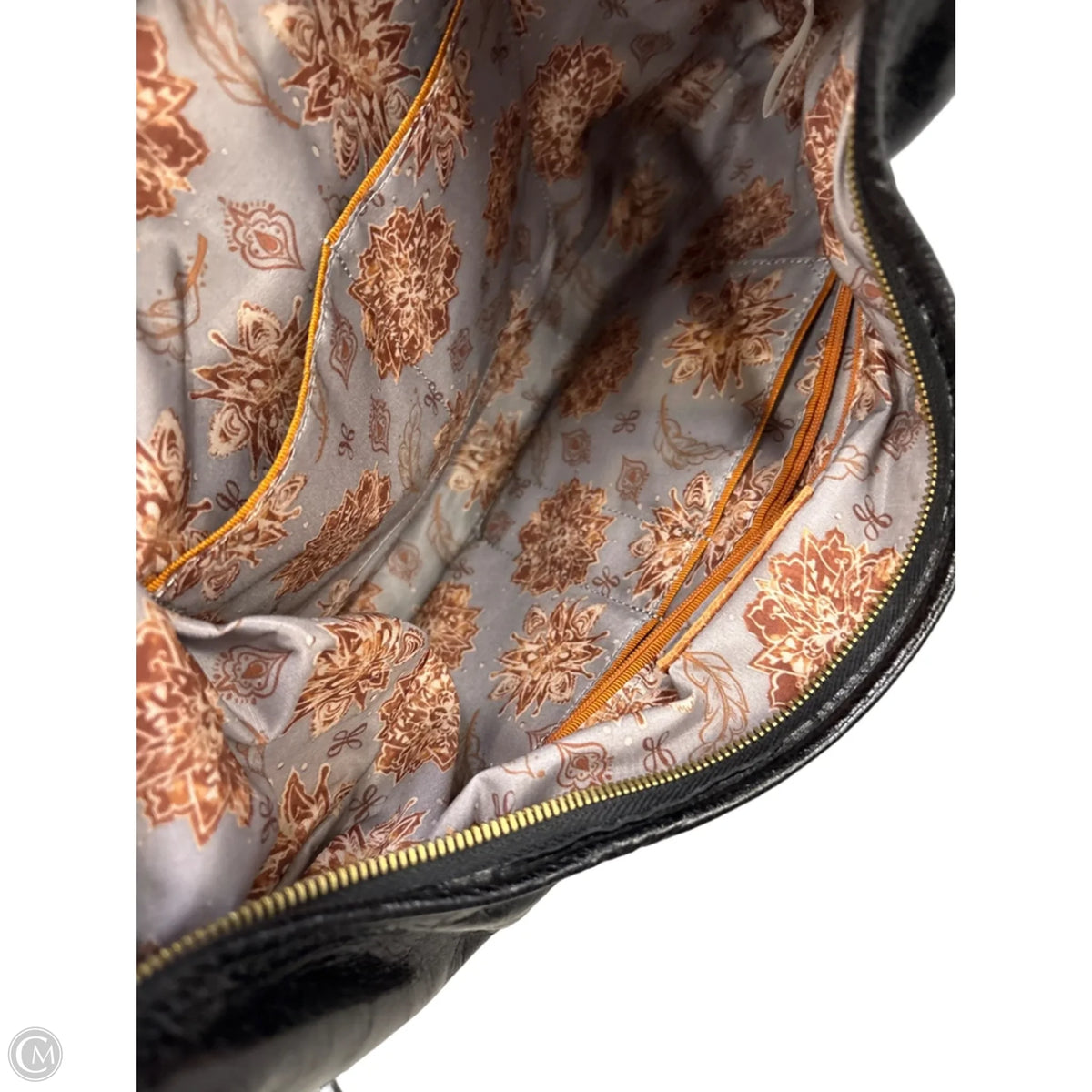 Handbag Leather By Hobo Intl, Size: Large