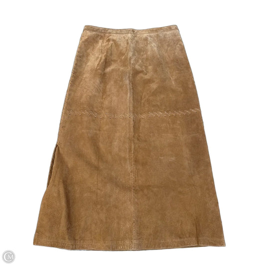 Skirt Maxi By Ruff Hewn In Brown, Size: Xl