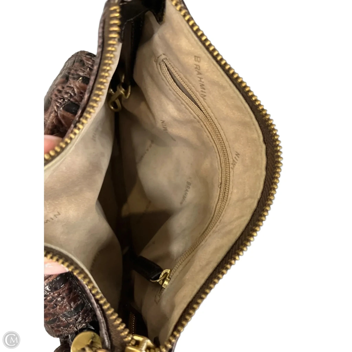 Crossbody Designer By Brahmin, Size: Small