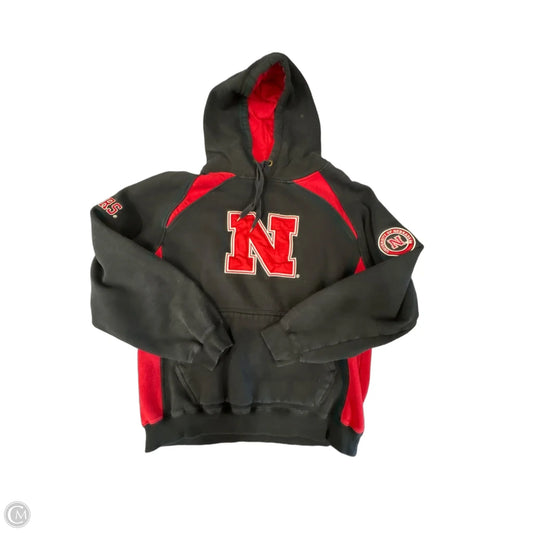 Sweatshirt Hoodie By Colosseum In Black & Red, Size: Xl