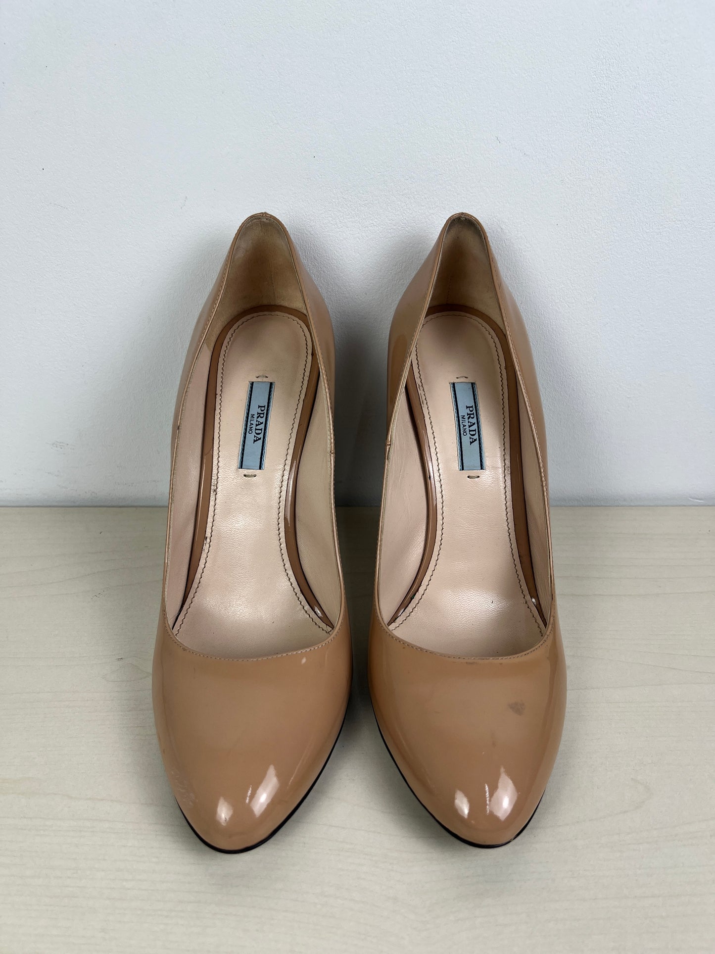 Tan Shoes Luxury Designer Prada, Size 11.5