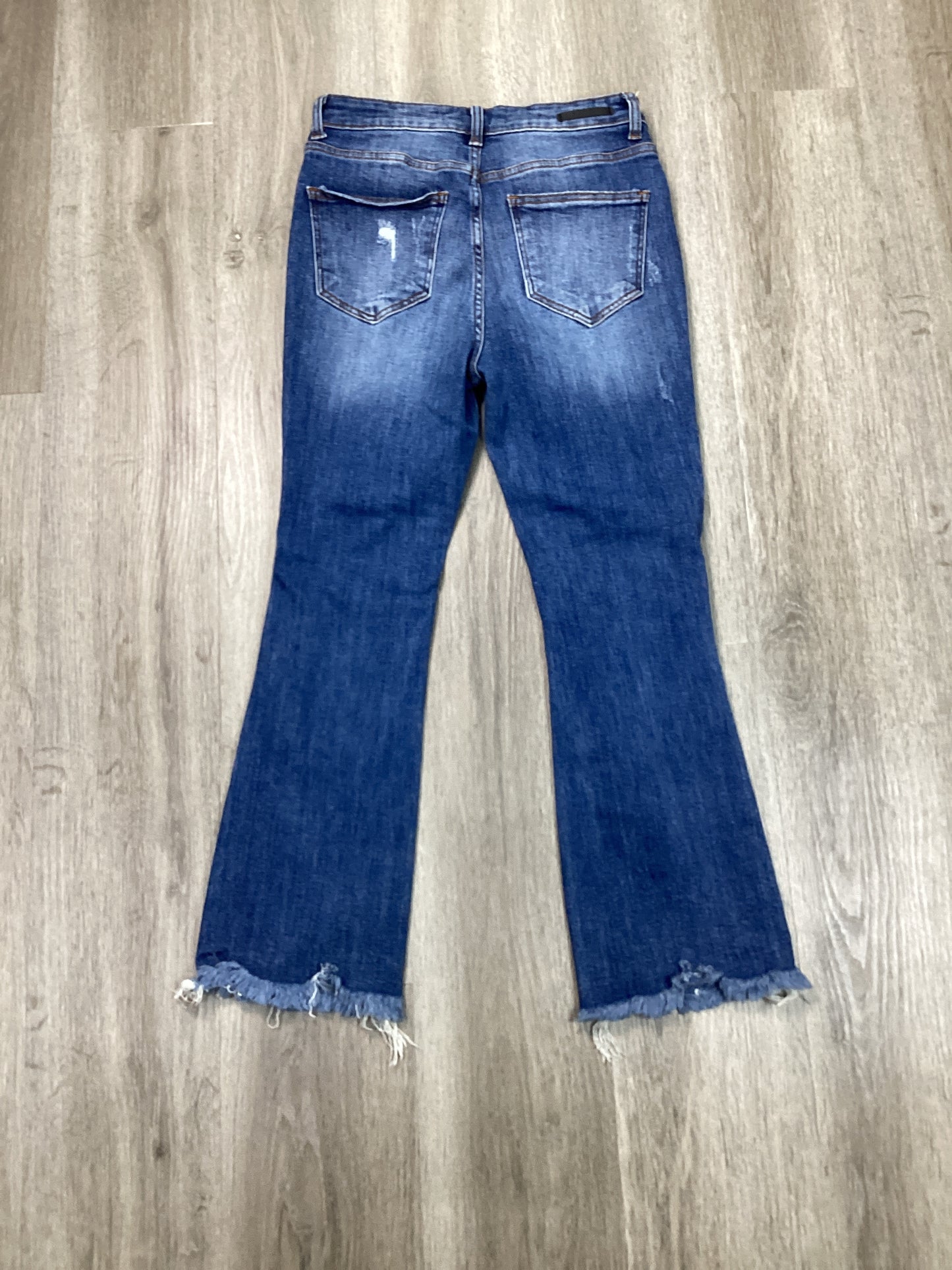 Jeans Straight By Risen In Blue Denim, Size: 6