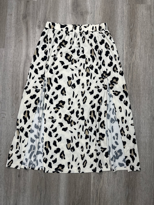 Skirt Midi By Tickled Teal In Animal Print, Size: M