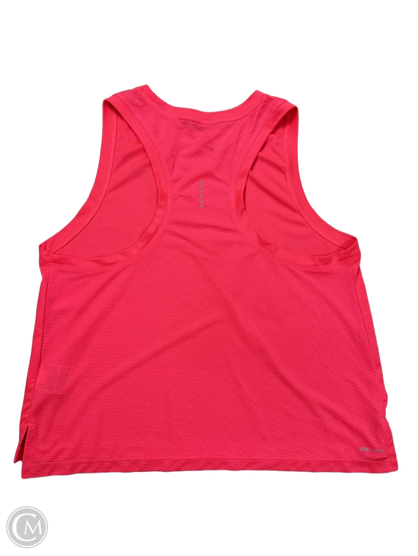 Athletic Tank Top By Nike Apparel In Pink, Size: L