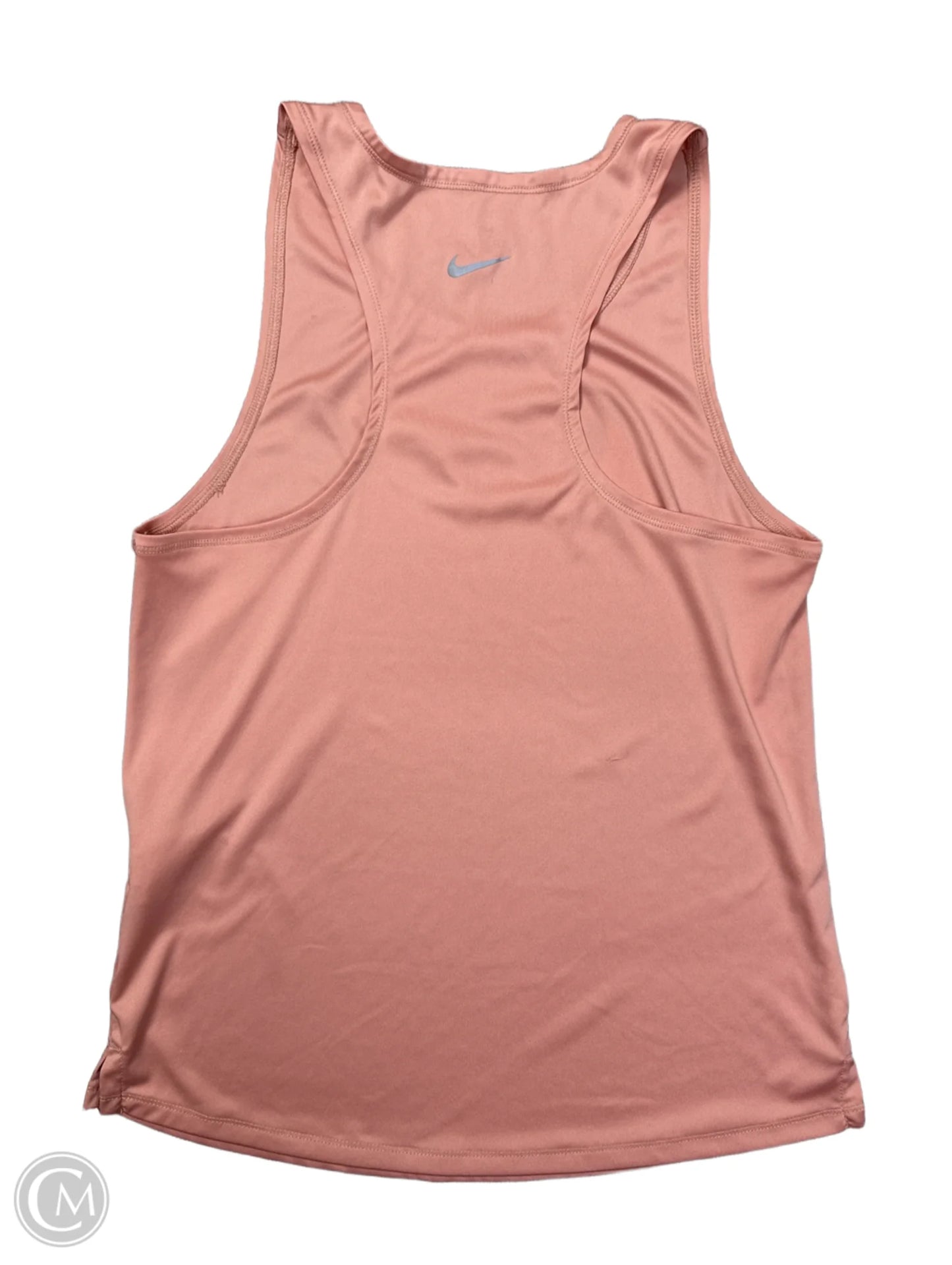 Athletic Tank Top By Nike Apparel In Peach, Size: S