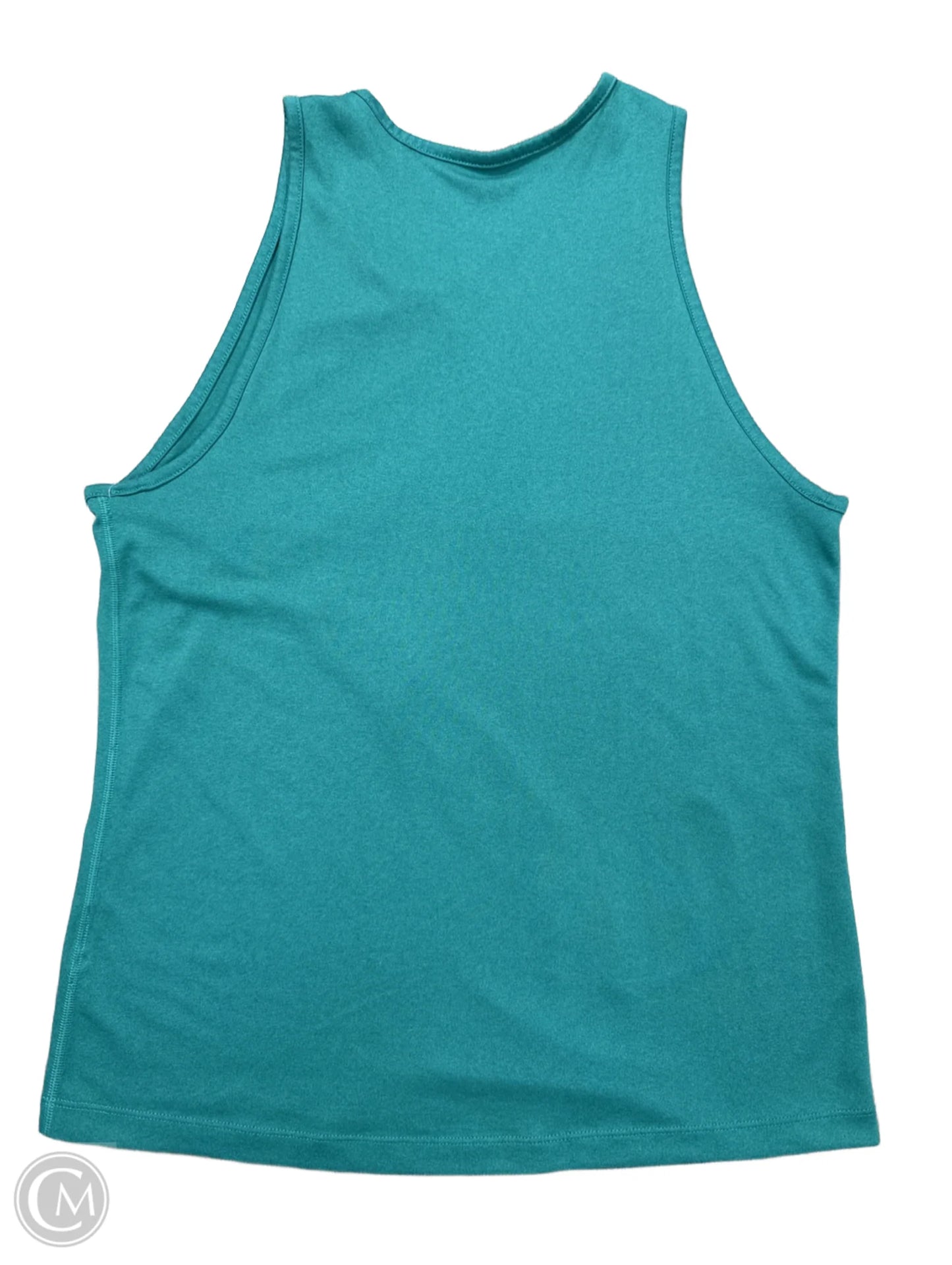 Athletic Tank Top By Nike Apparel In Teal, Size: S