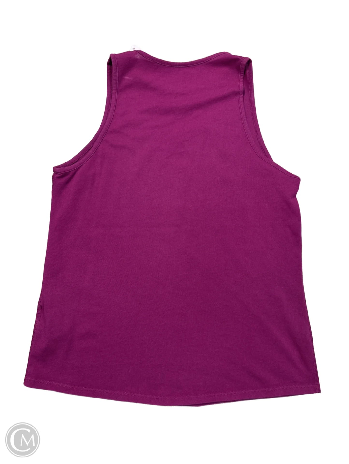 Athletic Tank Top By Nike Apparel In Purple, Size: S