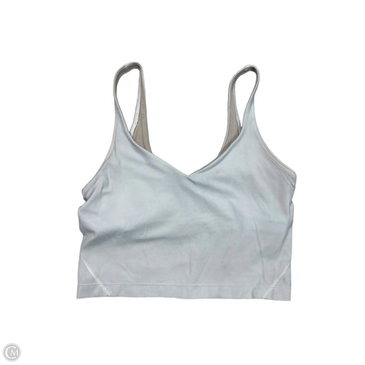 Athletic Bra By Lululemon In Grey, Size: S