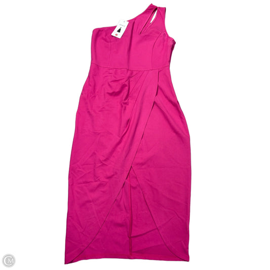 Dress Casual Midi By ZESSICA In Pink, Size: L