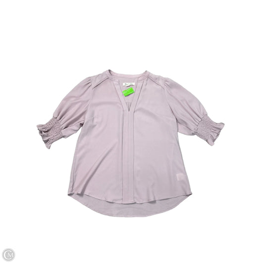 Top Short Sleeve By VINE & LOVE by In Pink, Size: L