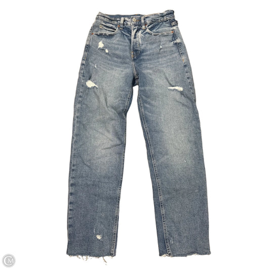 Jeans Straight By Old Navy In Blue Denim, Size: 4