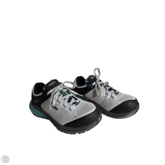 Shoes Hiking By Keen In Black & Grey, Size: 7.5