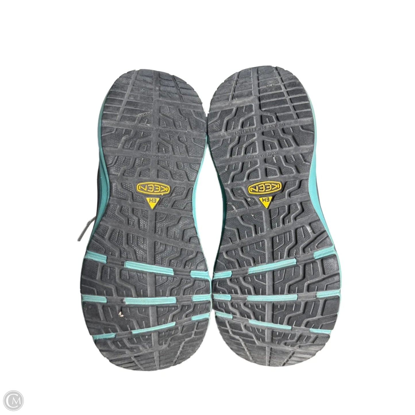 Shoes Hiking By Keen In Black & Grey, Size: 7.5